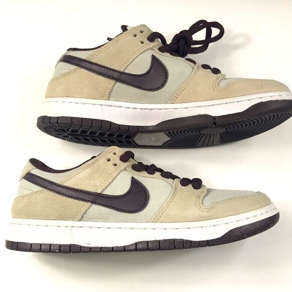 NIKE SB DUNK LOW DESERT SAND MAHOGANY BQ6817-004 AUTHENTIC TENNIS SHOES SIZE 6 - Picture 11 of 13